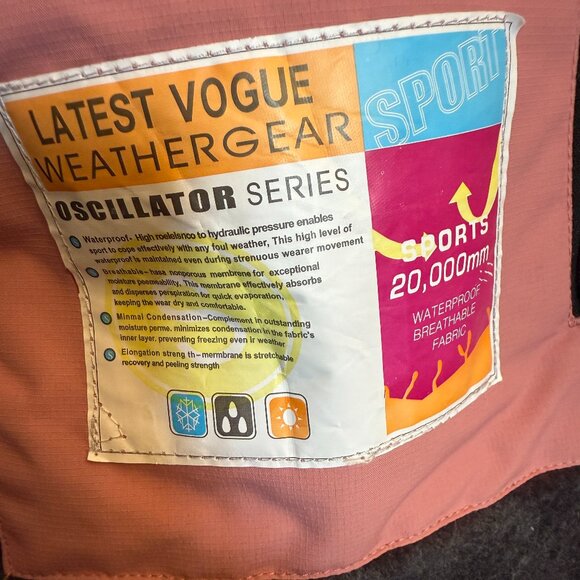 Moerdeng Ski Jacket-Weathergear  XL Womens - Picture 3 of 9